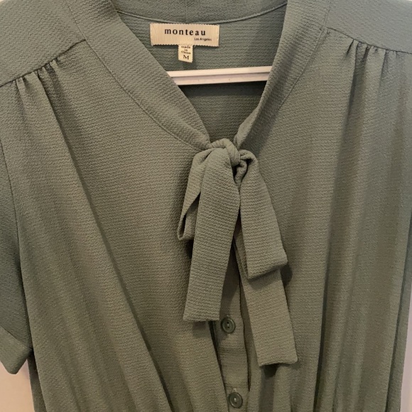 Vintage sage dress - Picture 3 of 3